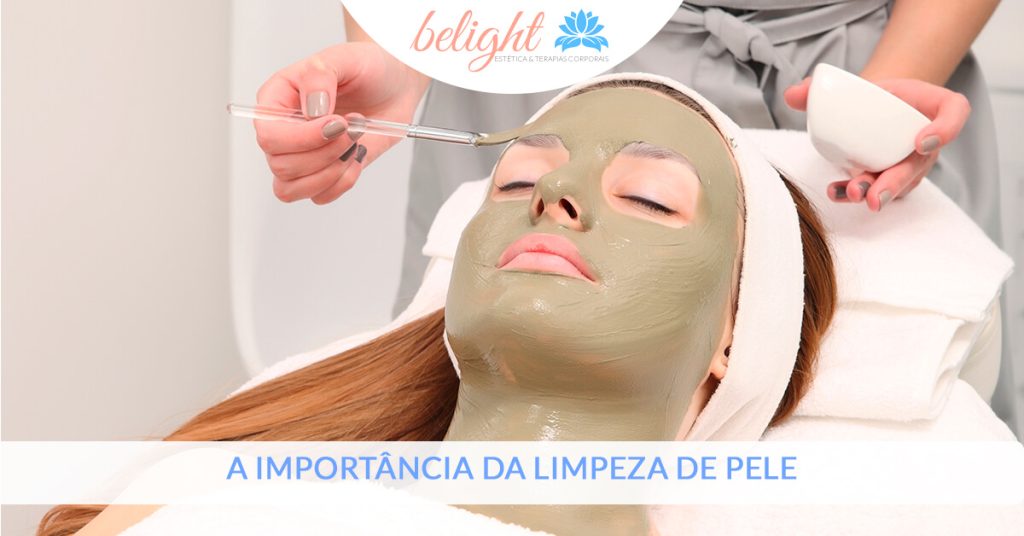 limpeza de pele