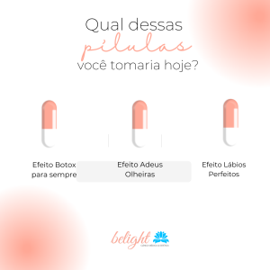 Responda em nossos comentários, qual pílula você tomaria hoje?