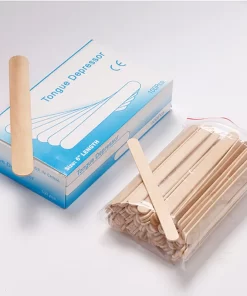 Espátula de Madeira 15 cm 100 un